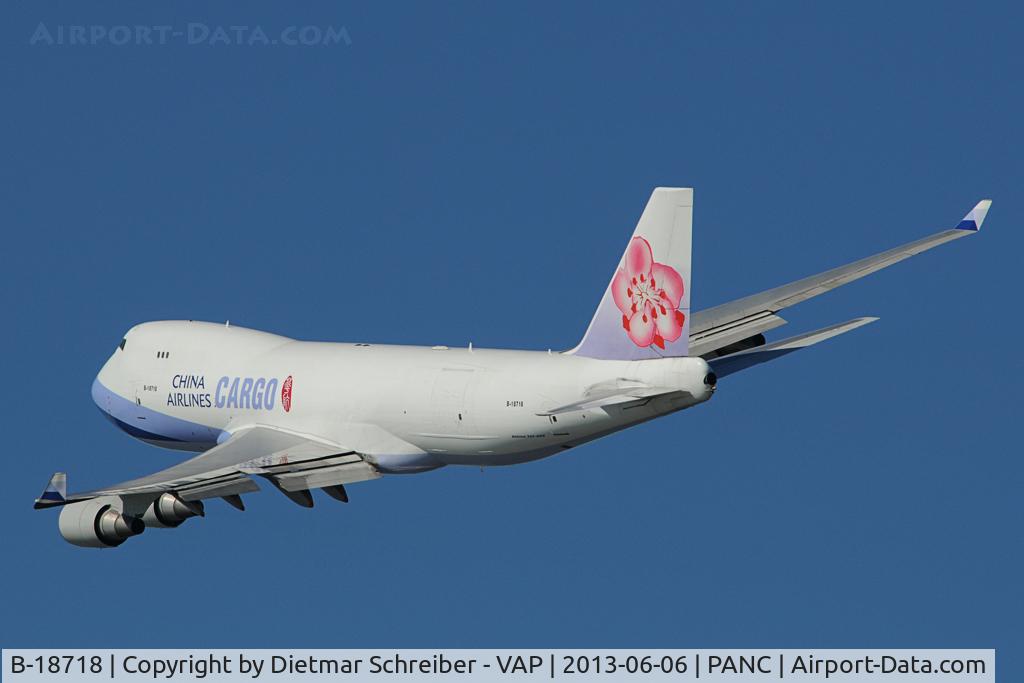 B-18718, Boeing 747-409F/SCD C/N 30770, China Airlines Boeing 747-400
