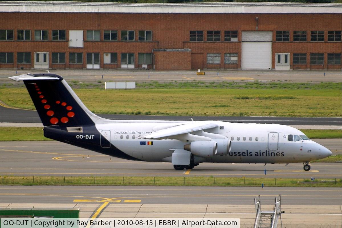 OO-DJT, 1996 British Aerospace Avro 146-RJ85 C/N E.2294, BAe 146-RJ85 [E2294] (Brussels Airlines) Brussels~OO 13/08/2010