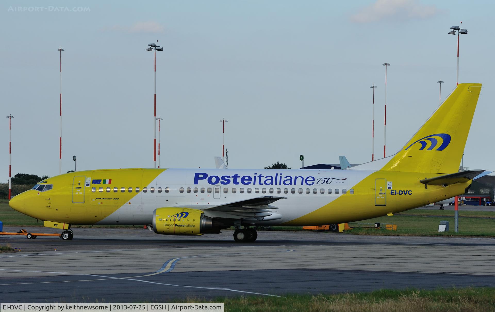EI-DVC, 1991 Boeing 737-33A(QC) C/N 25426, Being towed for engine runs following maintenance.