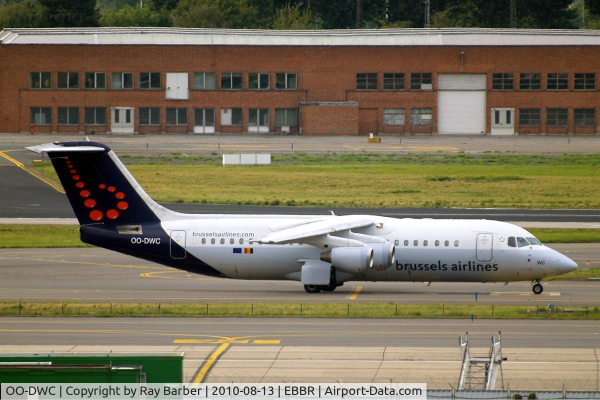OO-DWC, 1998 British Aerospace Avro 146-RJ100 C/N E3322, BAe 146-RJ100 [E3322] (Brussels Airlines) Brussels~OO 13/08/2010