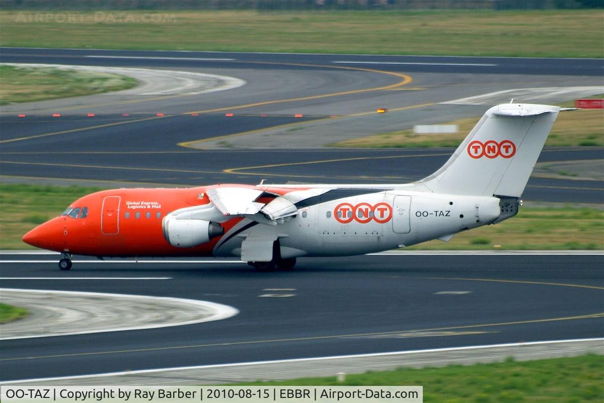 OO-TAZ, 1991 British Aerospace BAe.146-200QC Quick Change C/N E2188, BAe 146-RJ200QC [E2188] (TNT Airways) Brussels~OO 15/08/2010