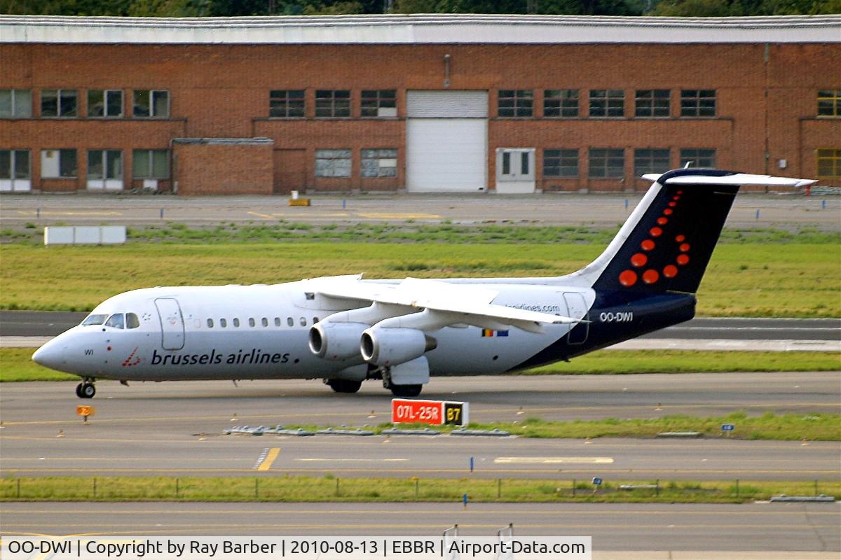 OO-DWI, 1999 British Aerospace Avro 146-RJ100 C/N E3342, BAe 146-RJ100 [E3342] (Brussels Airlines) Brussels~OO 13/08/2010