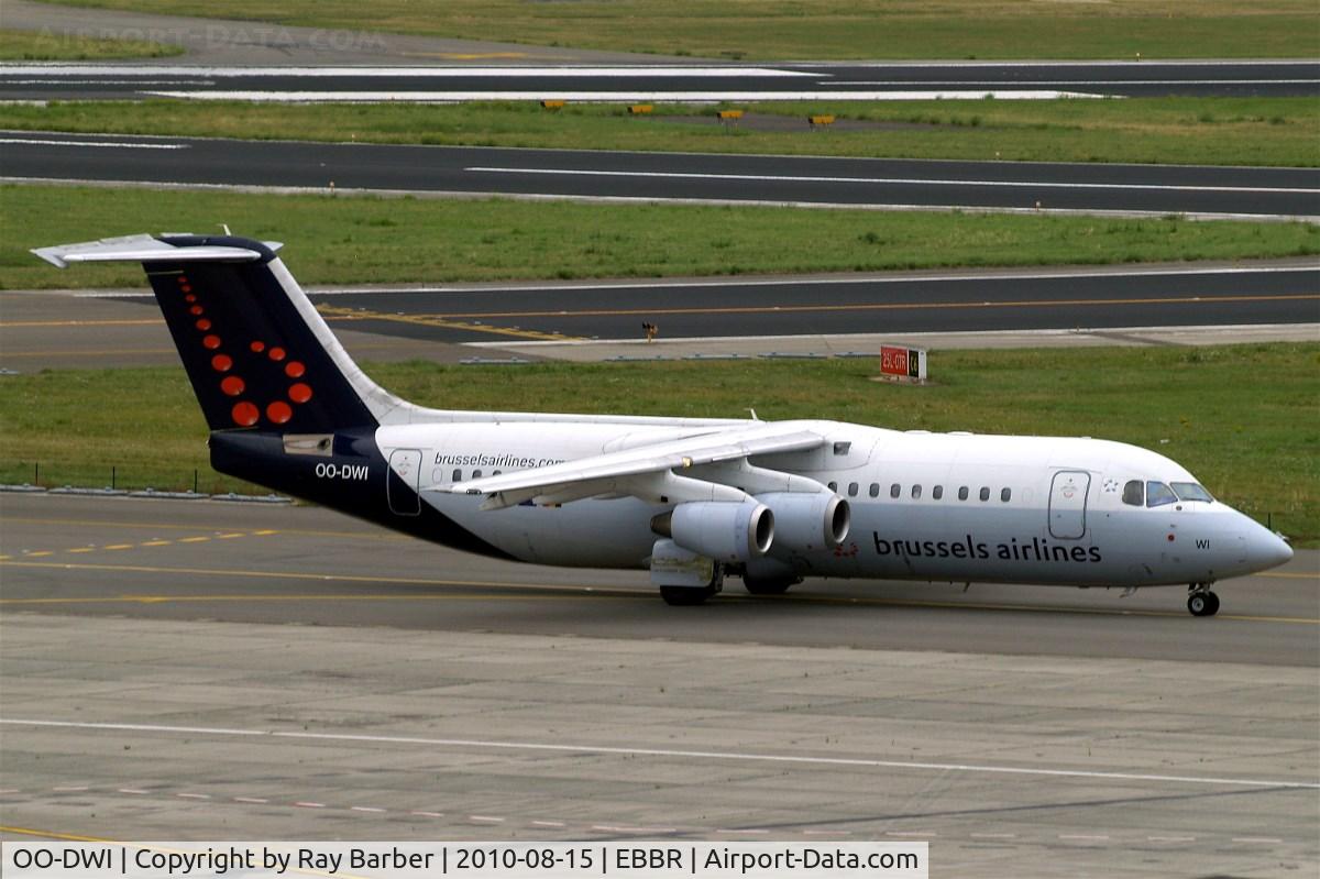 OO-DWI, 1999 British Aerospace Avro 146-RJ100 C/N E3342, BAe 146-RJ100 [E3342] (Brussels Airlines) Brussels~OO 15/08/2010