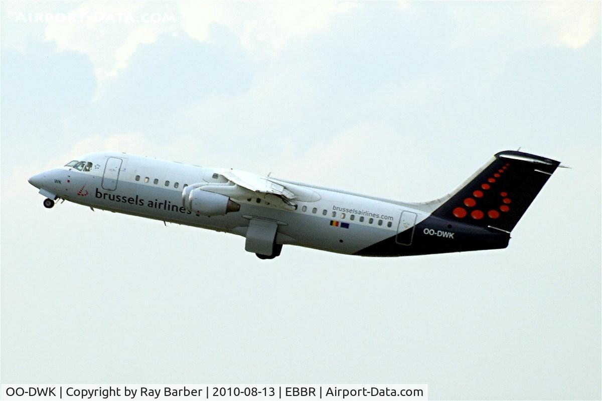 OO-DWK, 1999 British Aerospace Avro 146-RJ100 C/N E3360, BAe 146-RJ100 [E3360] (Brussels Airlines) Brussels~OO 13/08/2010