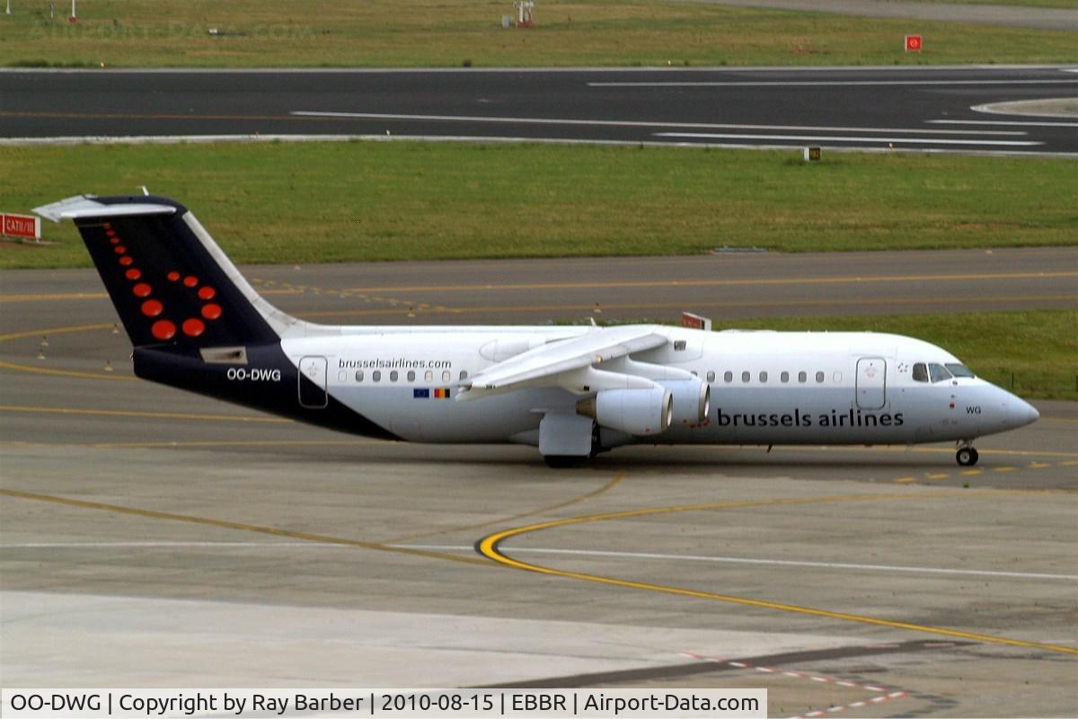 OO-DWG, 1998 British Aerospace Avro 146-RJ100 C/N E3336, BAe 146-RJ100 [E3336] (Brussels Airlines) Brussels~OO 15/08/2010