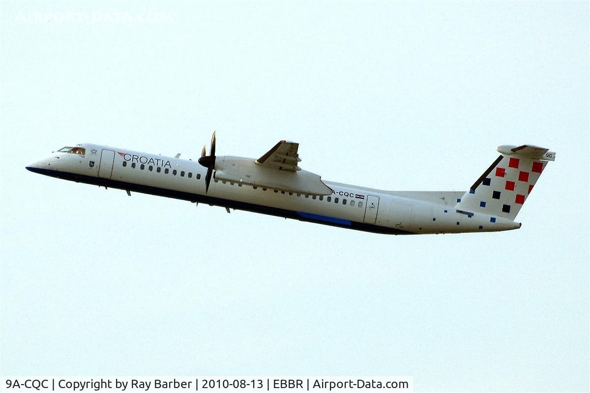 9A-CQC, 2009 De Havilland Canada DHC-8-402Q Dash 8 C/N 4258, De Havilland Canada DHC-8Q-402 Dash 8 [4258] (Croatia Airlines} Brussels~OO 13/03/2010