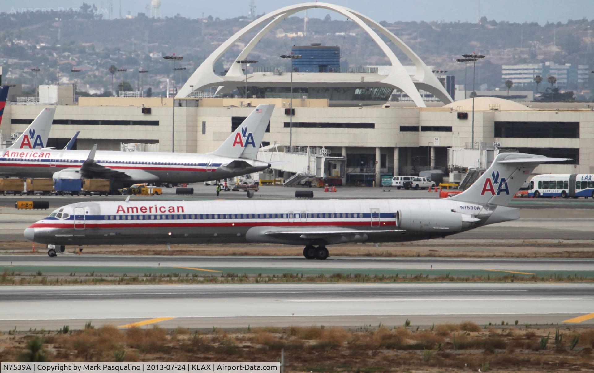 N7539A, 1990 McDonnell Douglas MD-82 (DC-9-82) C/N 49993, MD-82