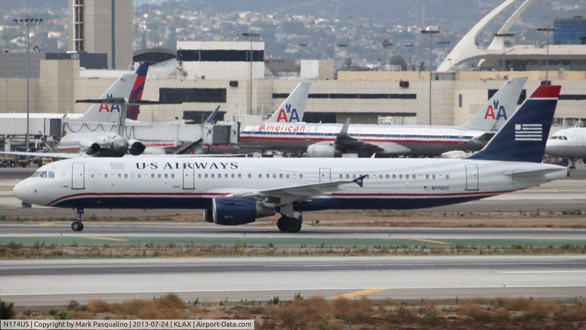 N174US, 2001 Airbus A321-211 C/N 1492, Airbus A321-200