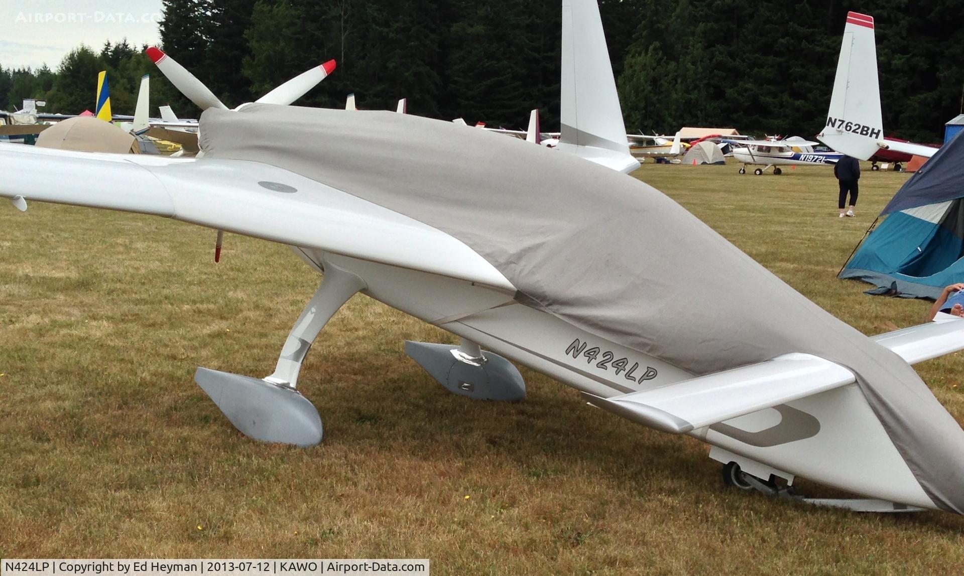 N424LP, Rutan Long-EZ C/N POLK 24, N424LP at the 2013 Arlington Fly-In