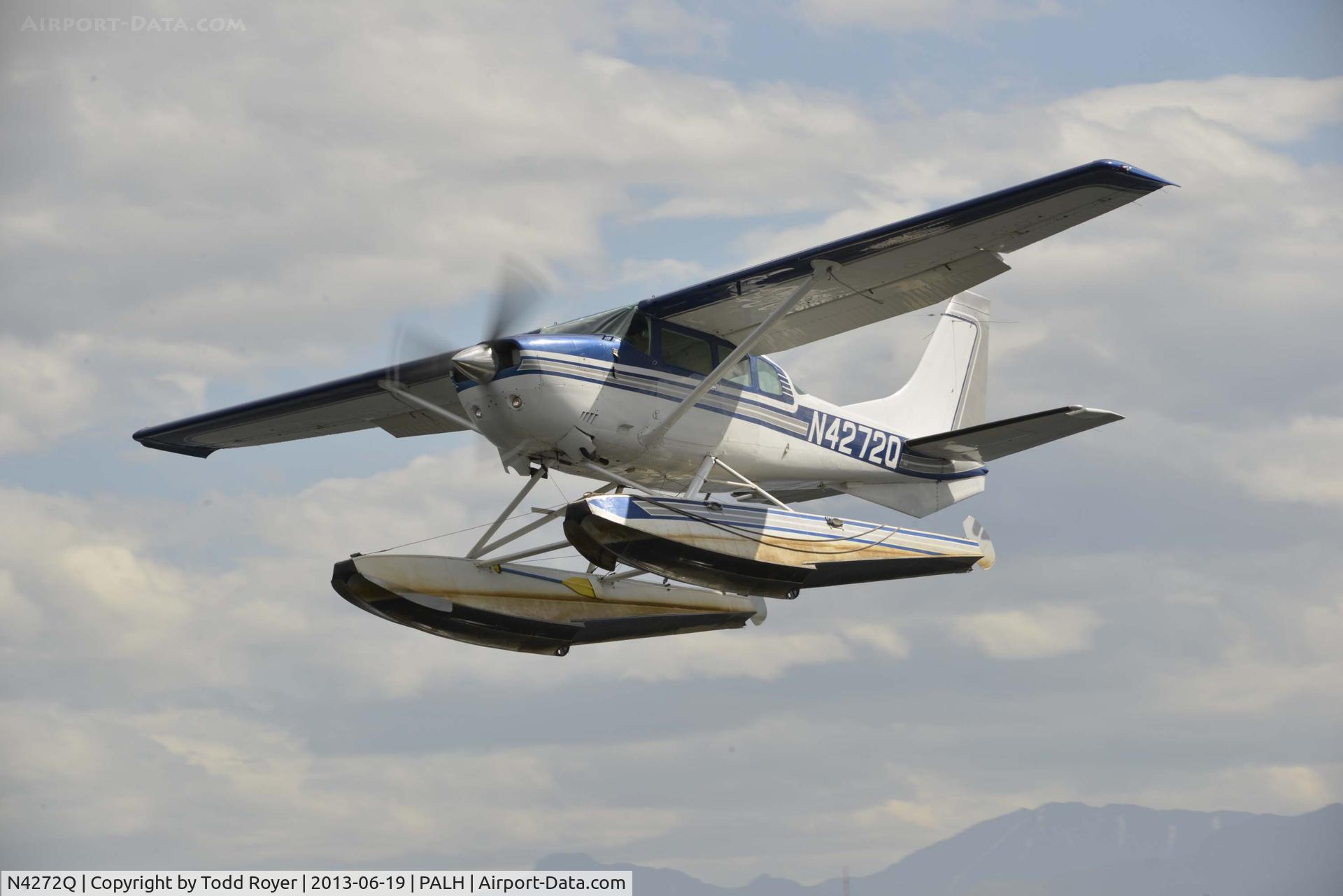 N4272Q, 1976 Cessna U206F Stationair C/N U20603042, At Lake Hood Seaplane Base