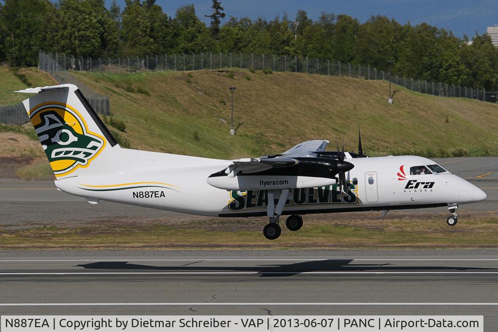 N887EA, 1993 De Havilland Canada DHC-8-106 Dash 8 C/N 351, Era Alaska Dash 8-100