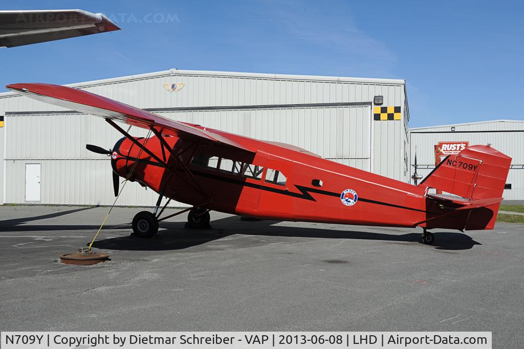 N709Y, 1931 American Airplane & Engine Pilgrim 100B C/N 6605, Pilgrim 100