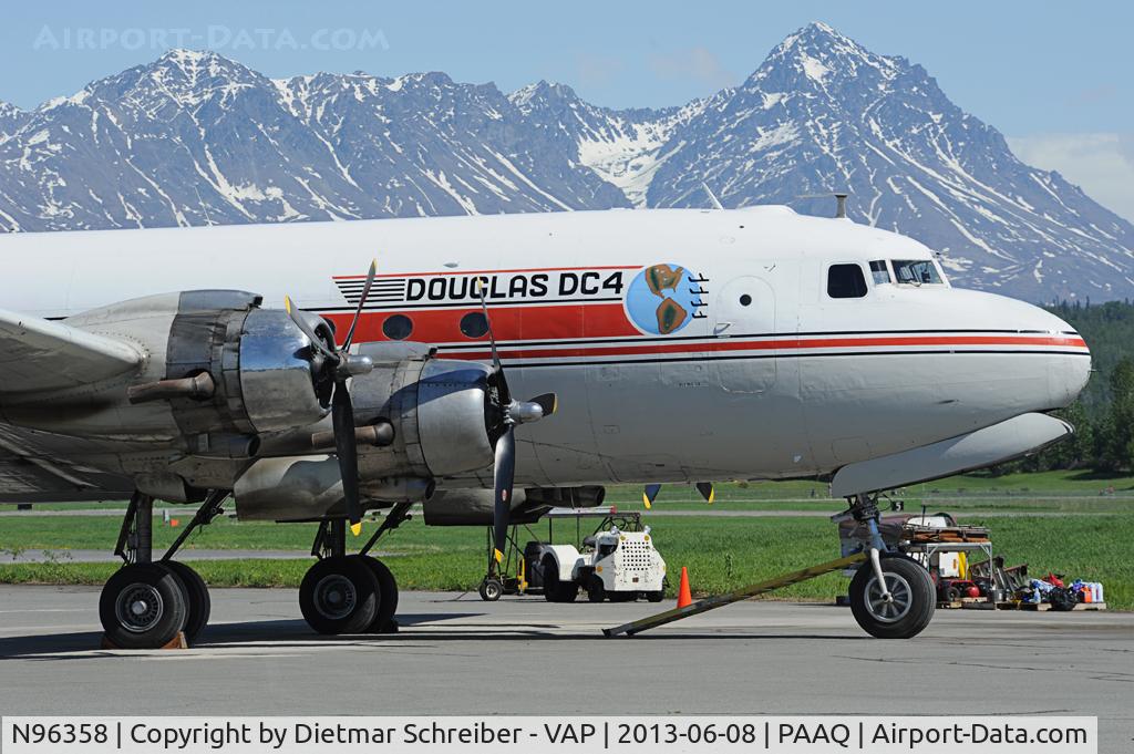 N96358, 1944 Douglas C-54E C/N 27284, Alaska Air Fuel DC4