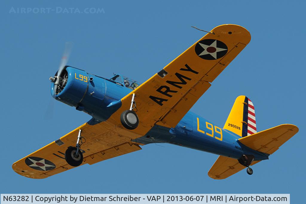 N63282, 1944 Consolidated Vultee BT-13B (SNV-2) C/N 79-999, Consolitated Vultee BT-13