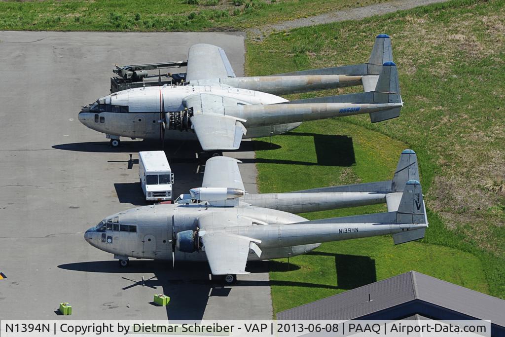 N1394N, 1953 Fairchild C-119F Flying Boxcar C/N 10840 (131673), Fairchild C119
