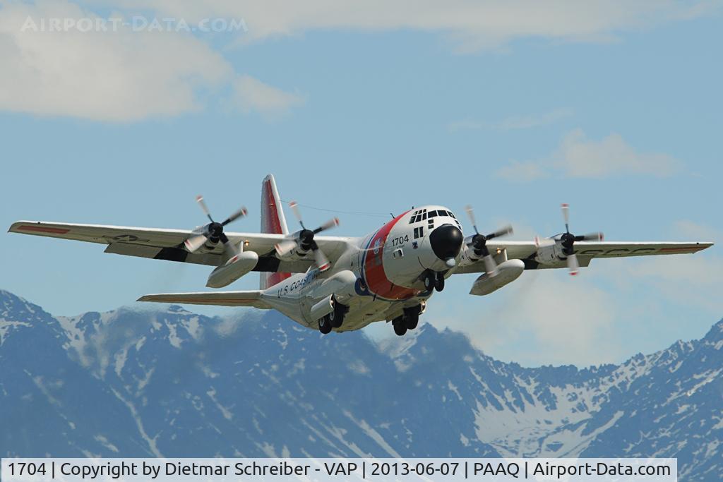 1704, 1983 Lockheed HC-130H Hercules C/N 382-4969, USCG C130