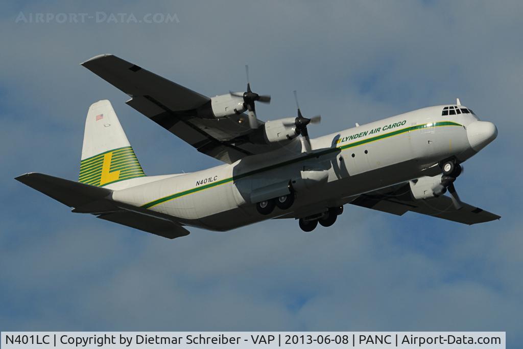 N401LC, 1975 Lockheed L-100-30 Hercules (L-382) C/N 382-4606, Lynden Air Cargo C130