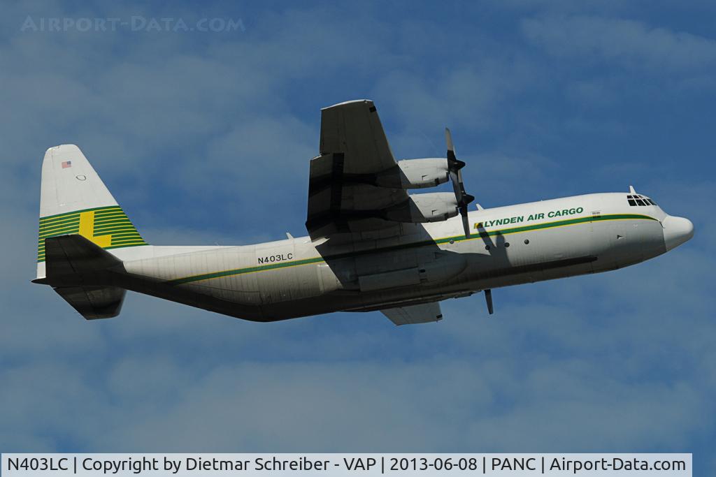 N403LC, 1974 Lockheed L-100-30 Hercules (L-382) C/N 382-4590, Lynden Air Cargo C130