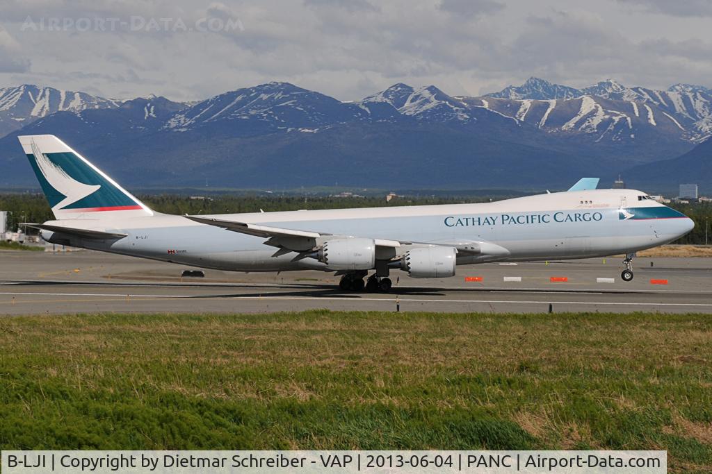 B-LJI, 2012 Boeing 747-867F/SCD C/N 39247, Cathay Pacific Boeing 747-8