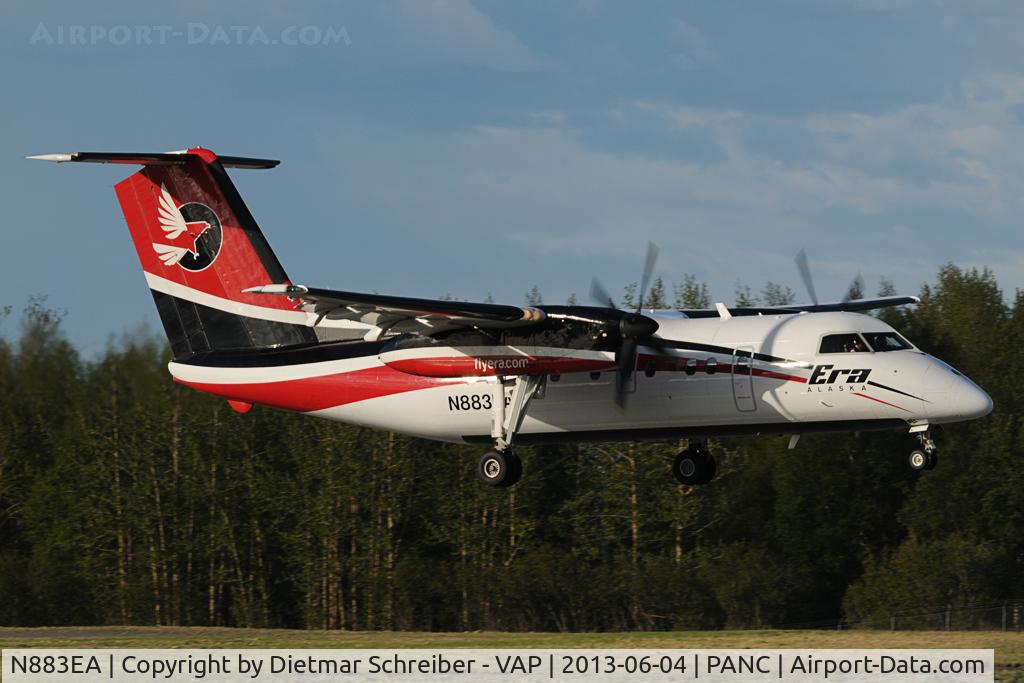 N883EA, 1991 De Havilland Canada DHC-8-106 Dash 8 C/N 260, Era Alaska Dash 8-100