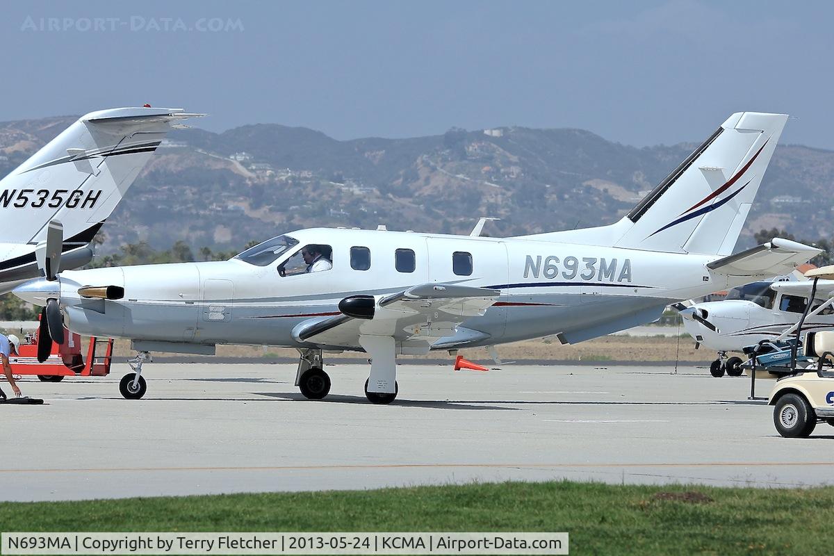N693MA, 2004 Socata TBM-700 C/N 293, At Camarillo Airport , California
