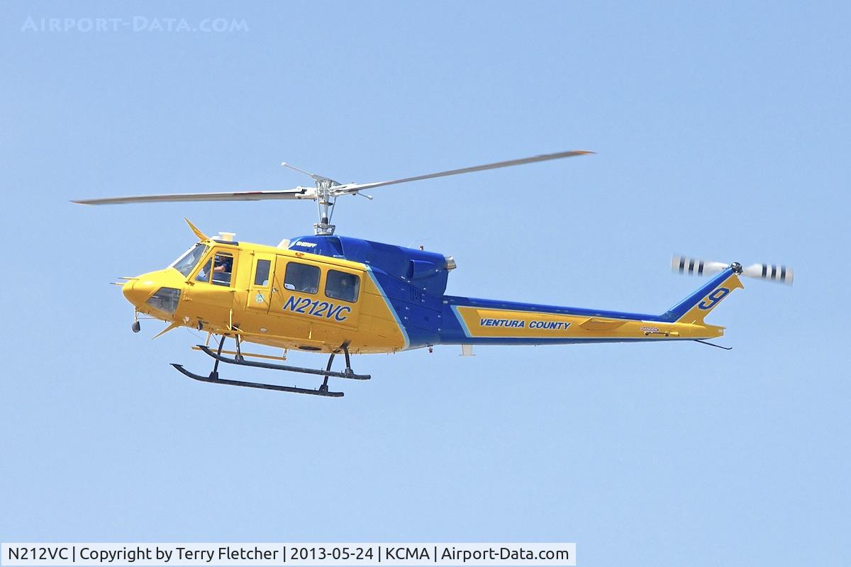 N212VC, 1975 Bell 212 C/N 30693, At Camarillo Airport , California