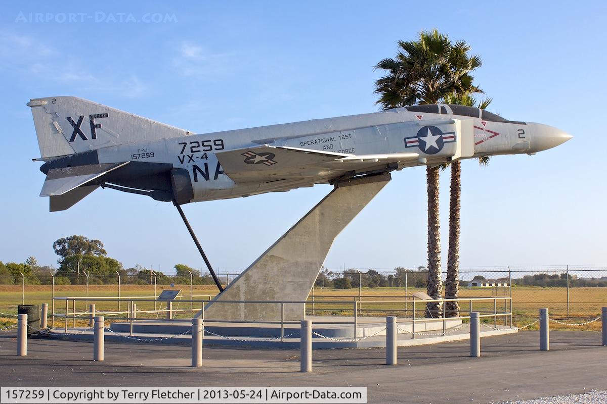 157259, 1969 McDonnell F-4S Phantom II C/N 3666, Preserved at Point Mugu NAS, Oxnard, California