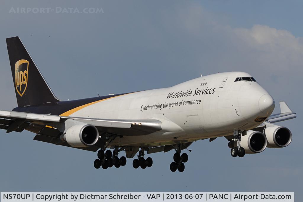 N570UP, 2007 Boeing 747-44AF C/N 35667, UPS Boeing 747-400