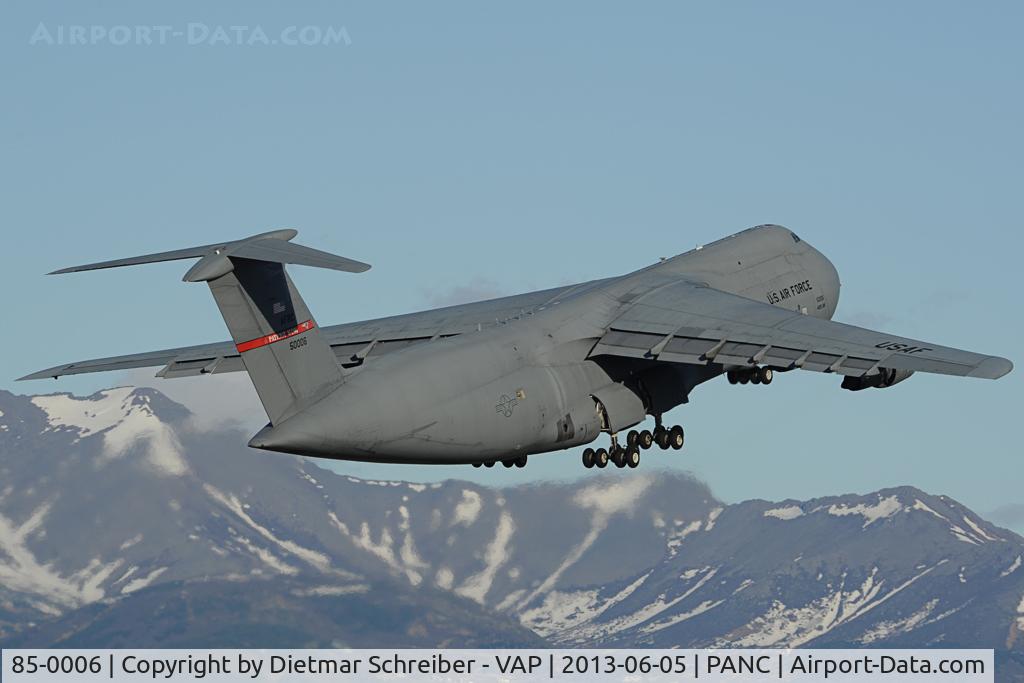85-0006, 1985 Lockheed C-5B Galaxy C/N 500-0092, USAF C5 Galaxy