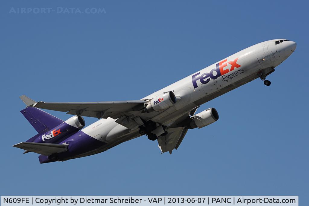 N609FE, 1993 McDonnell Douglas MD-11F C/N 48549, Fedex MD11