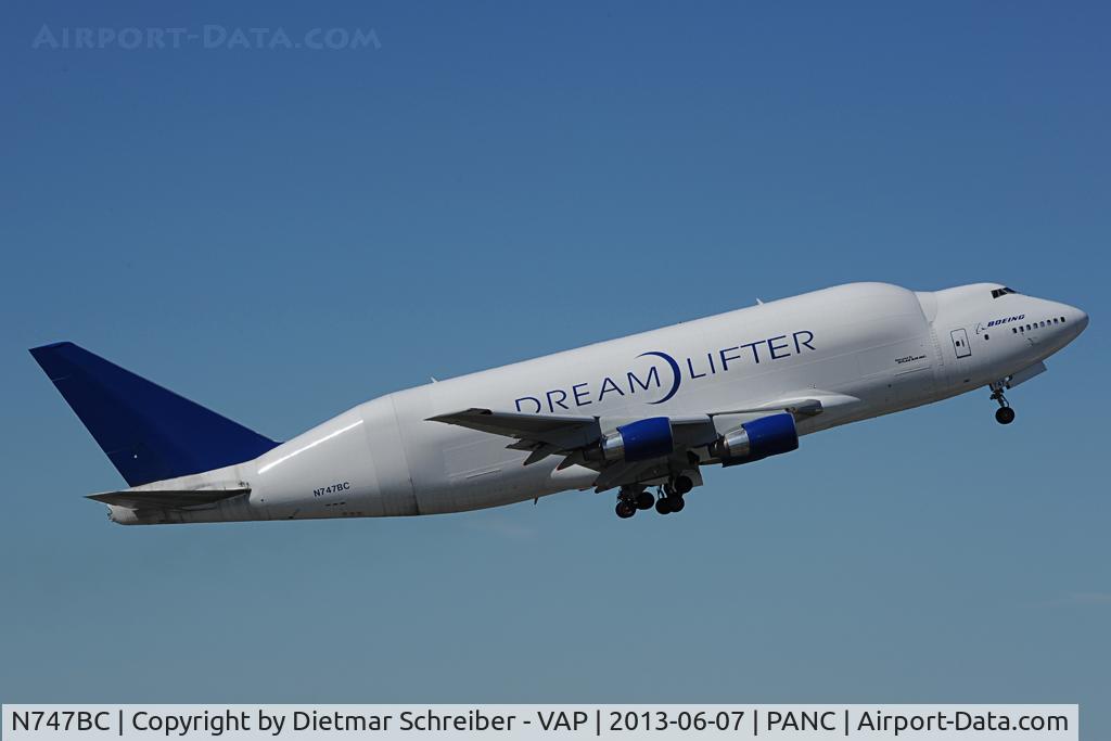N747BC, 1992 Boeing 747-4J6 C/N 25879, Atlas Air Boeing 747-400 Dreamlifter