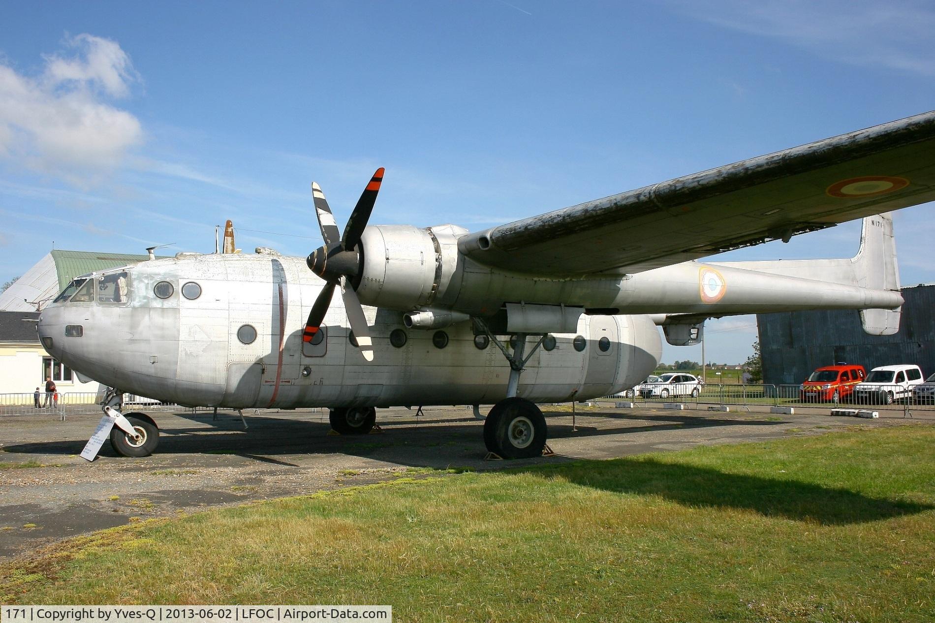 171, Nord N-2501 Noratlas C/N 171, Nord 2501 Noratlas, Canopée Museum Châteaudun Air Base (LFOC)