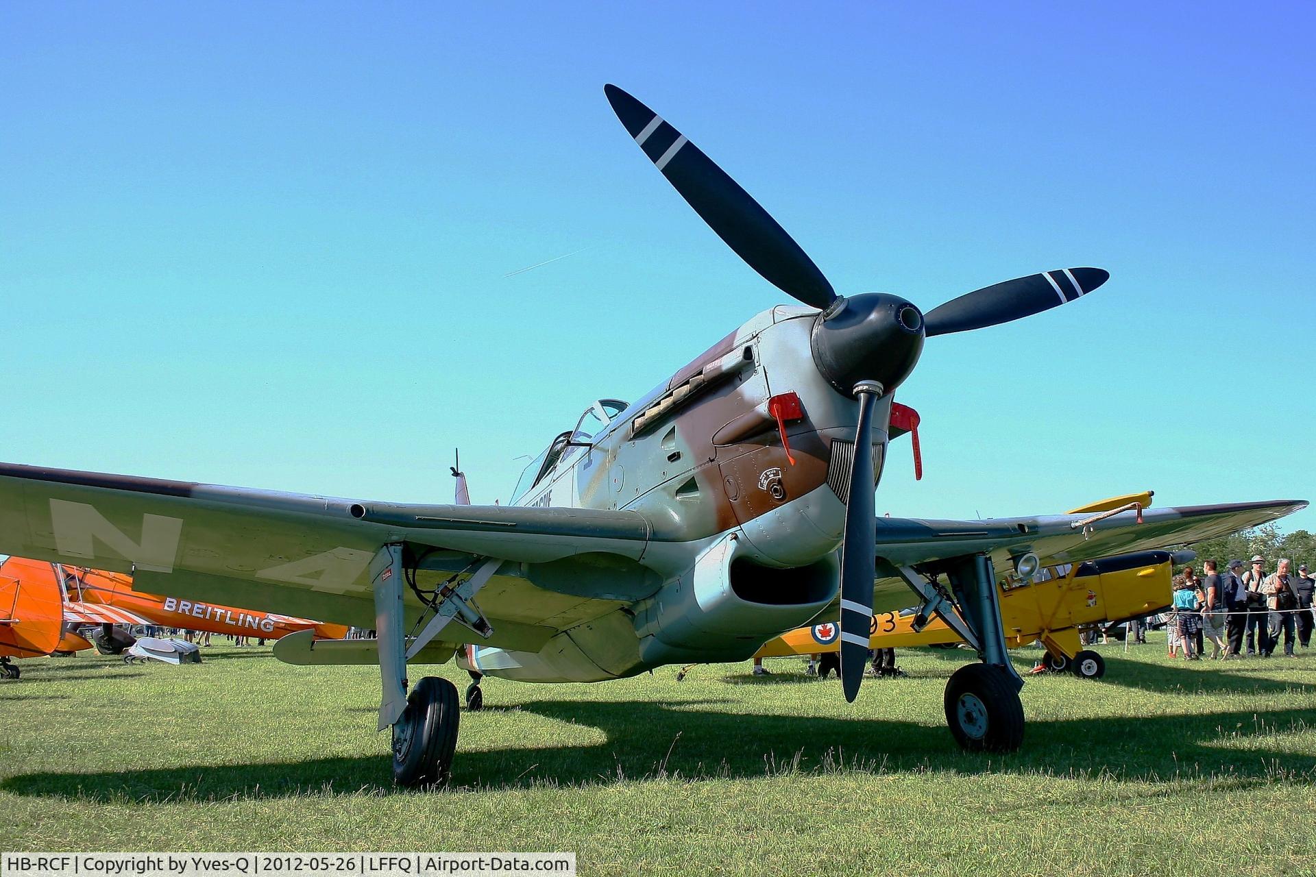 HB-RCF, 1942 Morane-Saulnier D-3801 (MS-412) C/N 194, Morane Saulnier MS-412 (EKW D-3801), Swiss Historic Aircraft Collection, La Ferté-Alais Airfield (LFFQ)