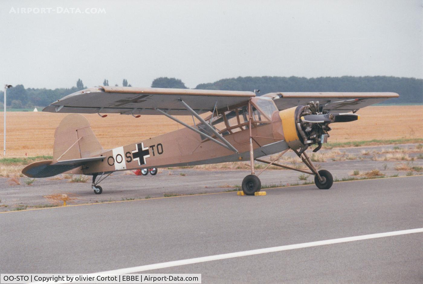 OO-STO, 1945 Morane-Saulnier MS-505 Criquet C/N 269, Beauvechain airshow 1999