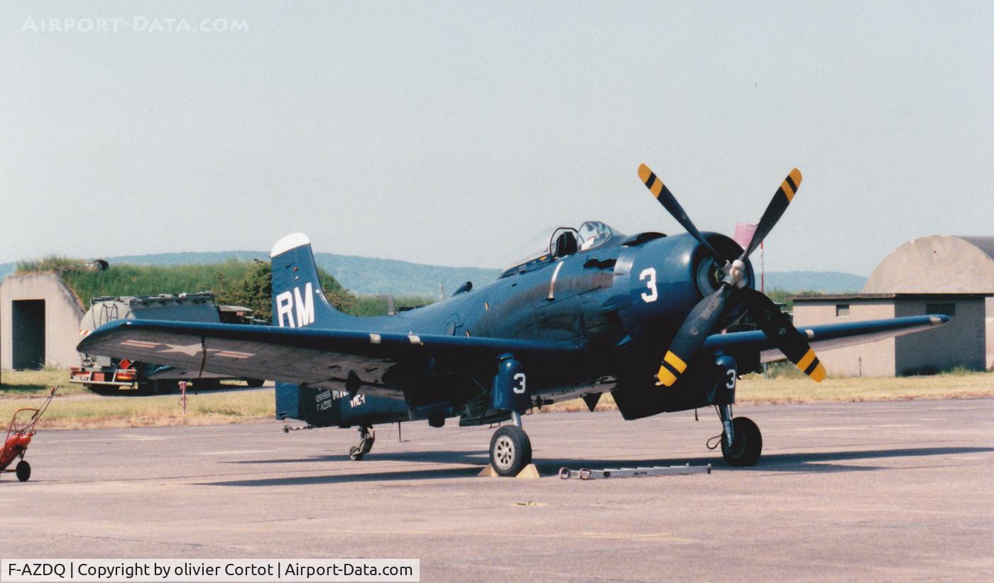 F-AZDQ, Douglas AD-4N Skyraider C/N 7756, Luxeuil AB 1998