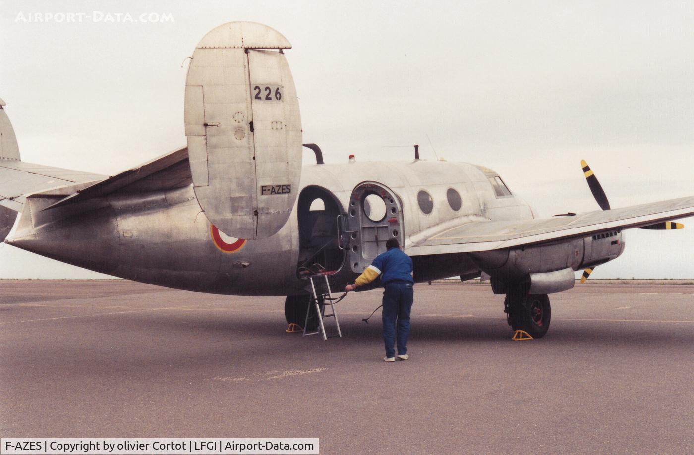 F-AZES, Dassault MD-312 Flamant C/N 226, Darois, in the 90's