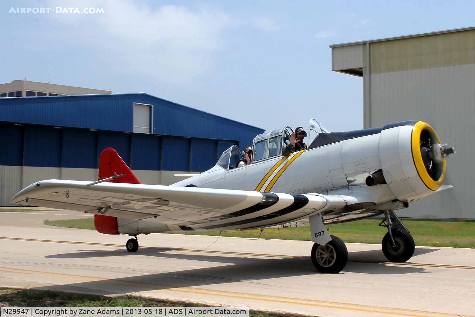 N29947, 1944 North American AT-6D Texan C/N 88-17478, Cavanaugh Flight Museum, Warbirds over Addison 2013