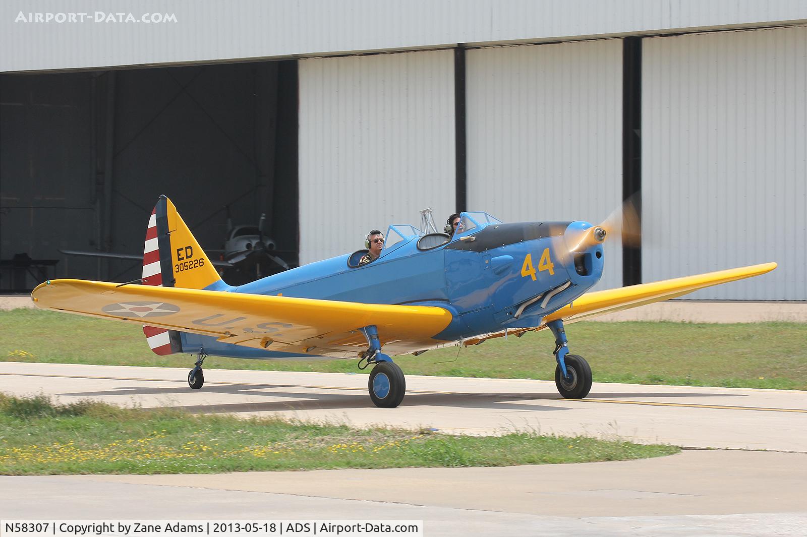N58307, 1943 Fairchild M-62A C/N T43-5226, Cavanaugh Flight Museum, Warbirds over Addison 2013