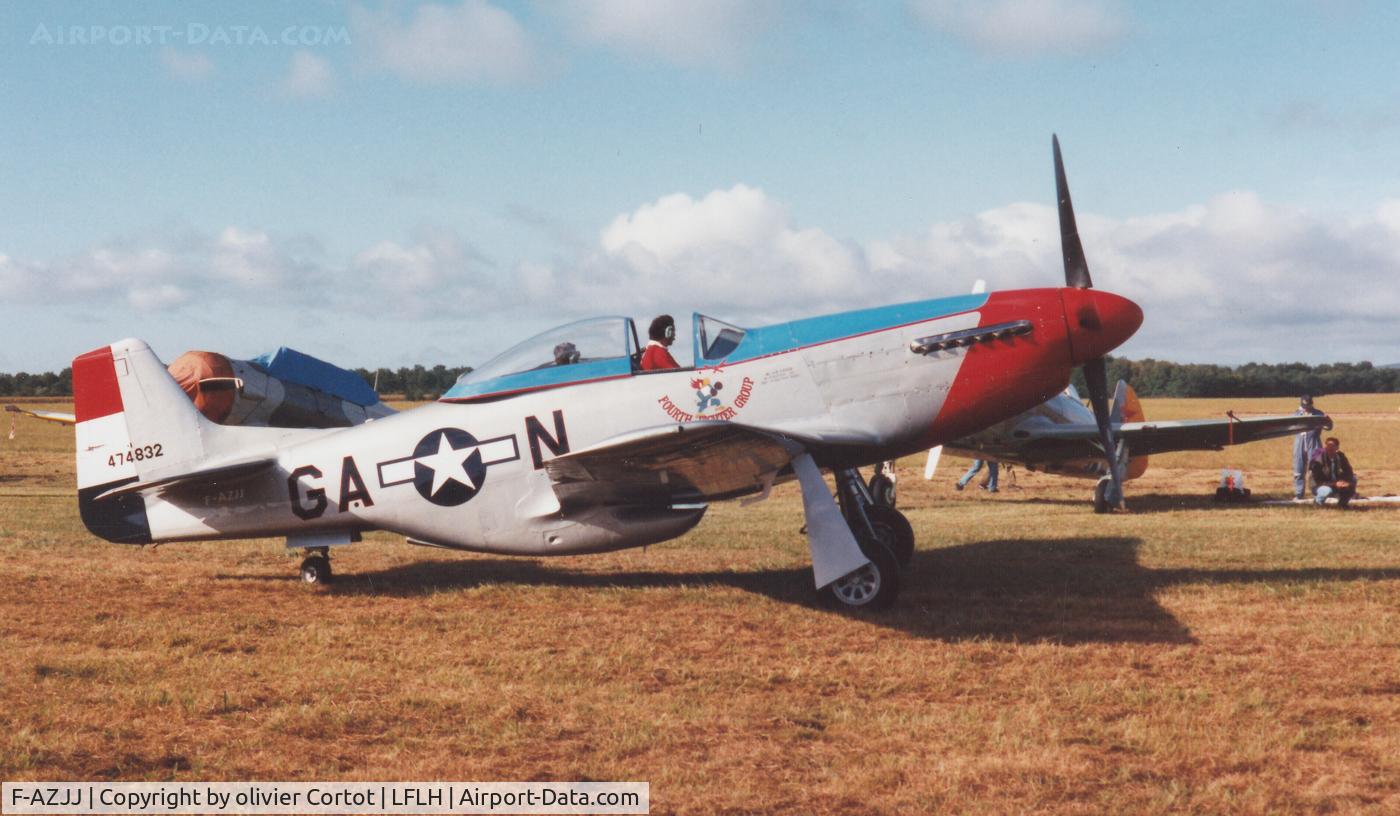 F-AZJJ, 1944 North American P-51D Mustang C/N 122-41046, Chalon airshow 1993