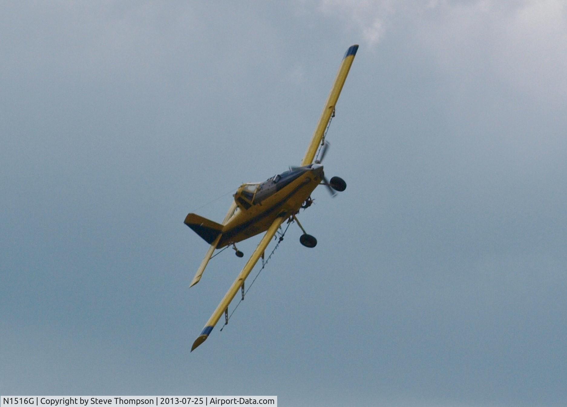 N1516G, Balloon Works FIREFLY 7 C/N 11092, works real early in the mornings, does nice work, this is in Tipton Co Indiana