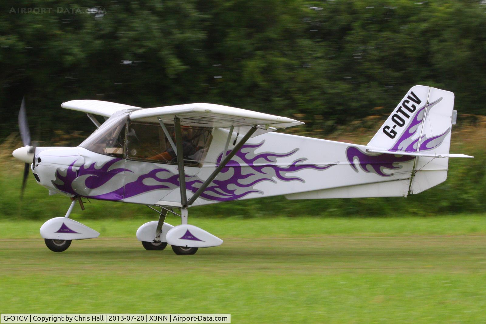 G-OTCV, 2004 Best Off Skyranger Swift 912S(1) C/N BMAA/HB/436, at the Stoke Golding stakeout 2013
