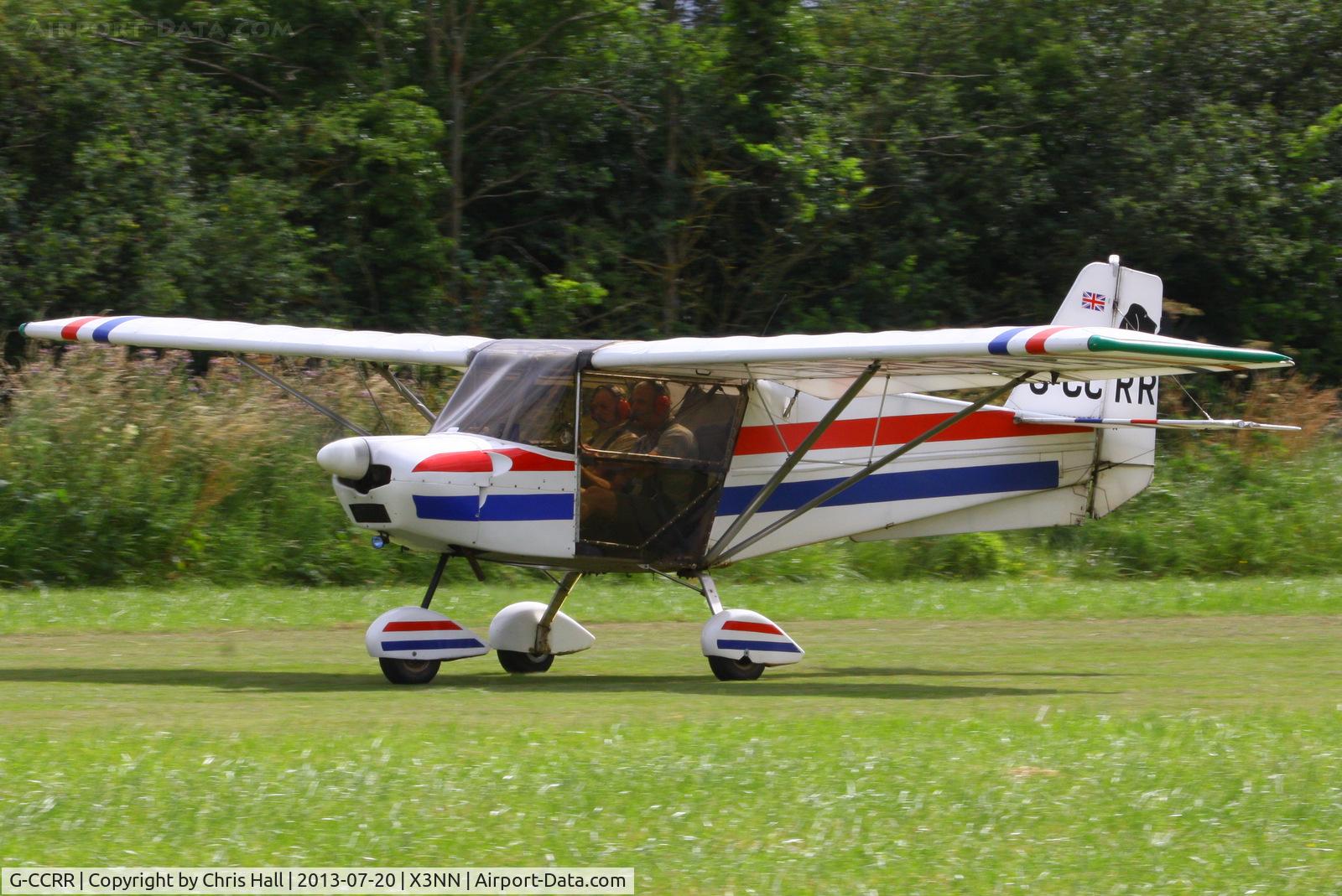G-CCRR, 2004 Best Off Skyranger 912(1) C/N BMAA/HB/329, at the Stoke Golding stakeout 2013