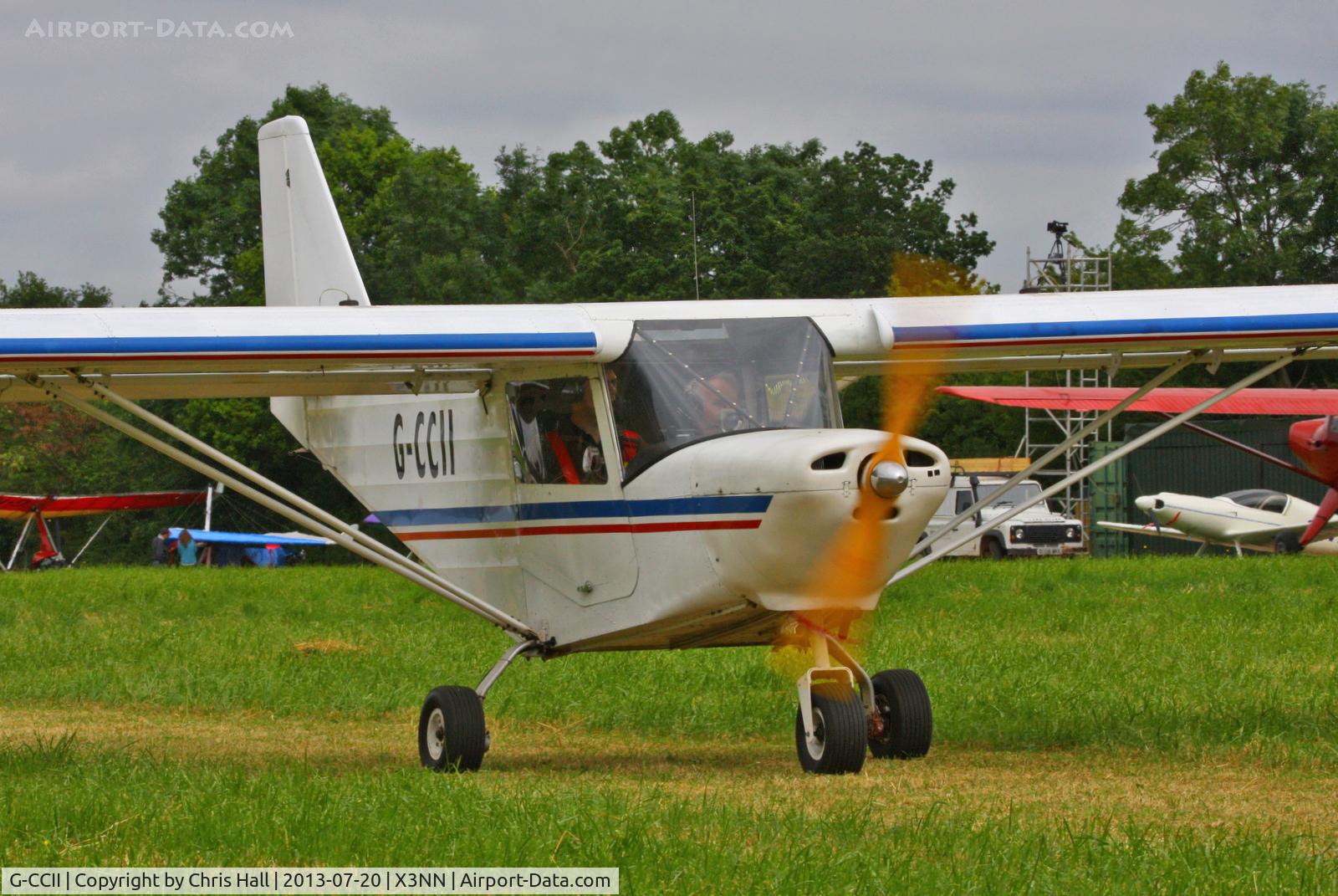 G-CCII, 2003 ICP MXP-740 Savannah J.2(4) C/N BMAA/HB/285, at the Stoke Golding stakeout 2013