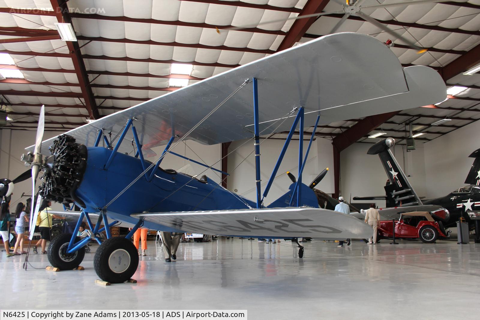 N6425, Curtiss-Wright Travel Air 4000 C/N 766, Cavanaugh Flight Museum, Warbirds over Addison 2013