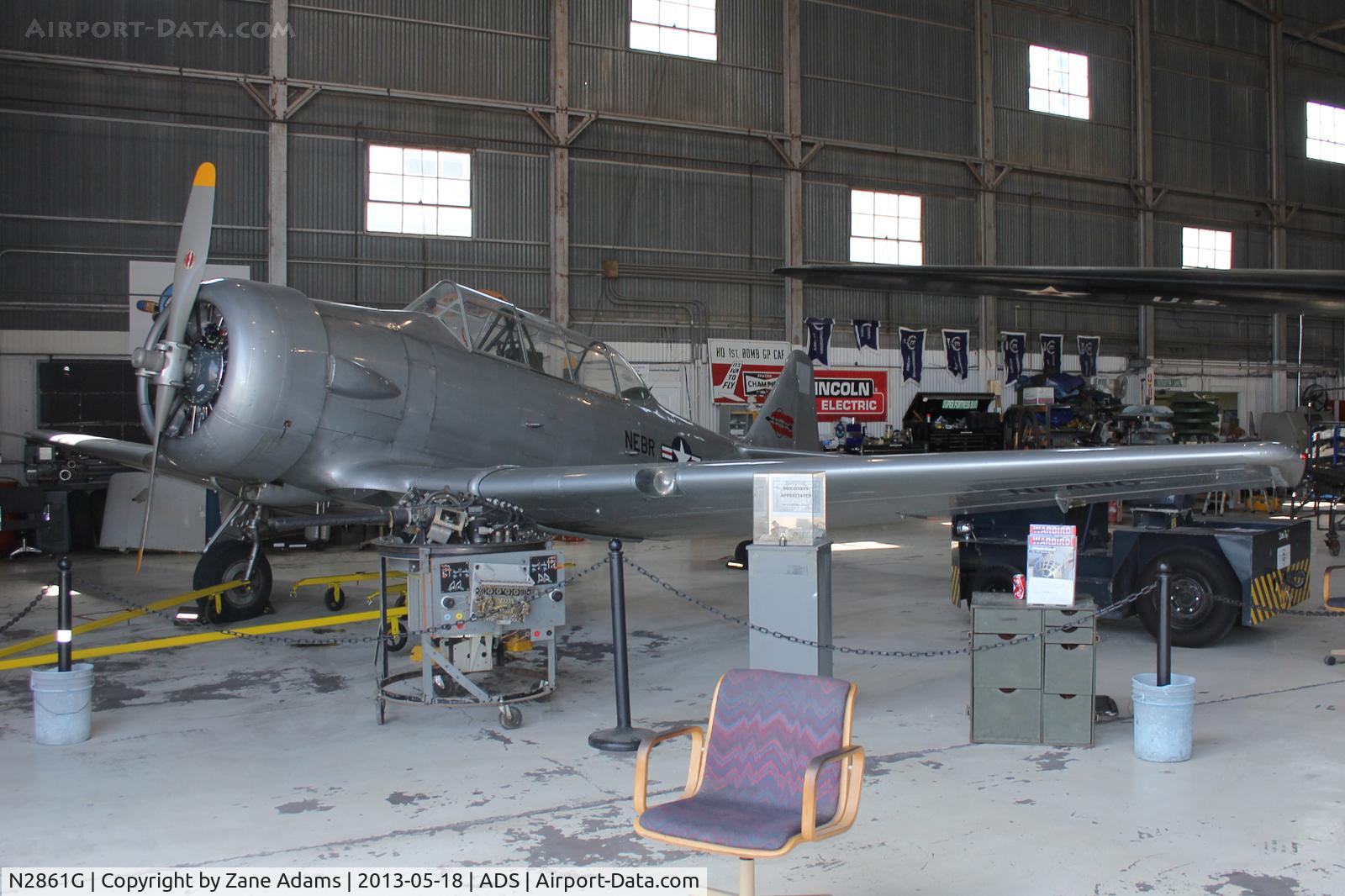 N2861G, North American SNJ-6 Texan C/N 121-43120, Cavanaugh Flight Museum, Warbirds over Addison 2013