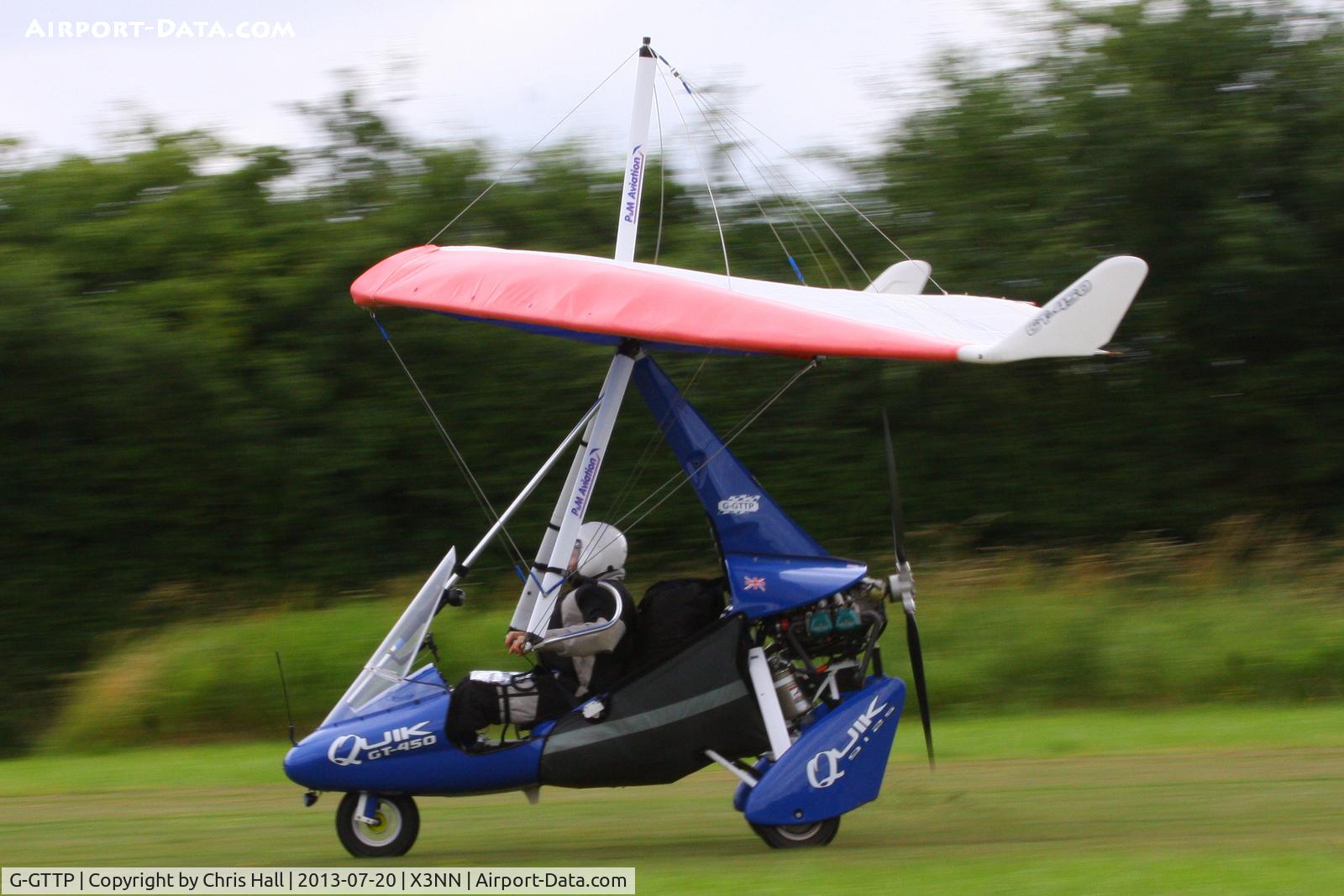 G-GTTP, 2006 P&M Aviation Quik GT450 C/N 8228, at the Stoke Golding stakeout 2013