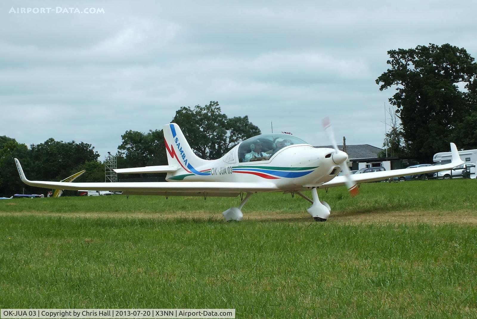 OK-JUA 03, Urban Air UFM-10 Samba C/N Not found OK-JUA 03, at the Stoke Golding stakeout 2013
