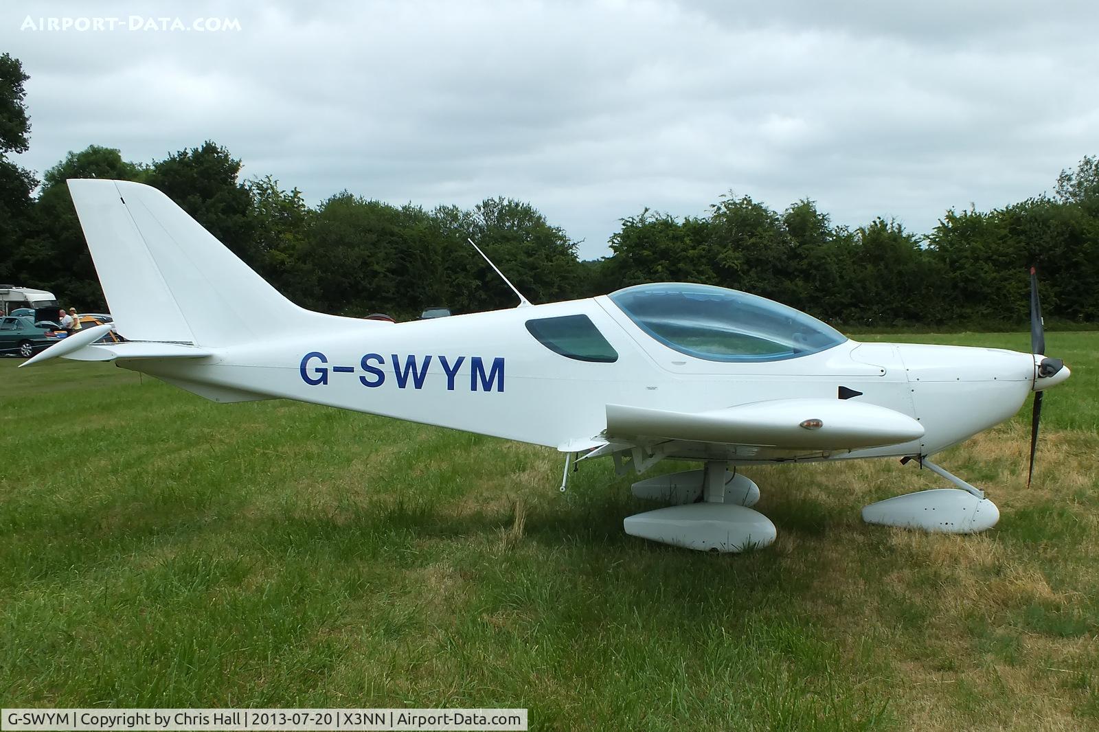 G-SWYM, 2009 CZAW SportCruiser C/N LAA 338-14893, at the Stoke Golding stakeout 2013