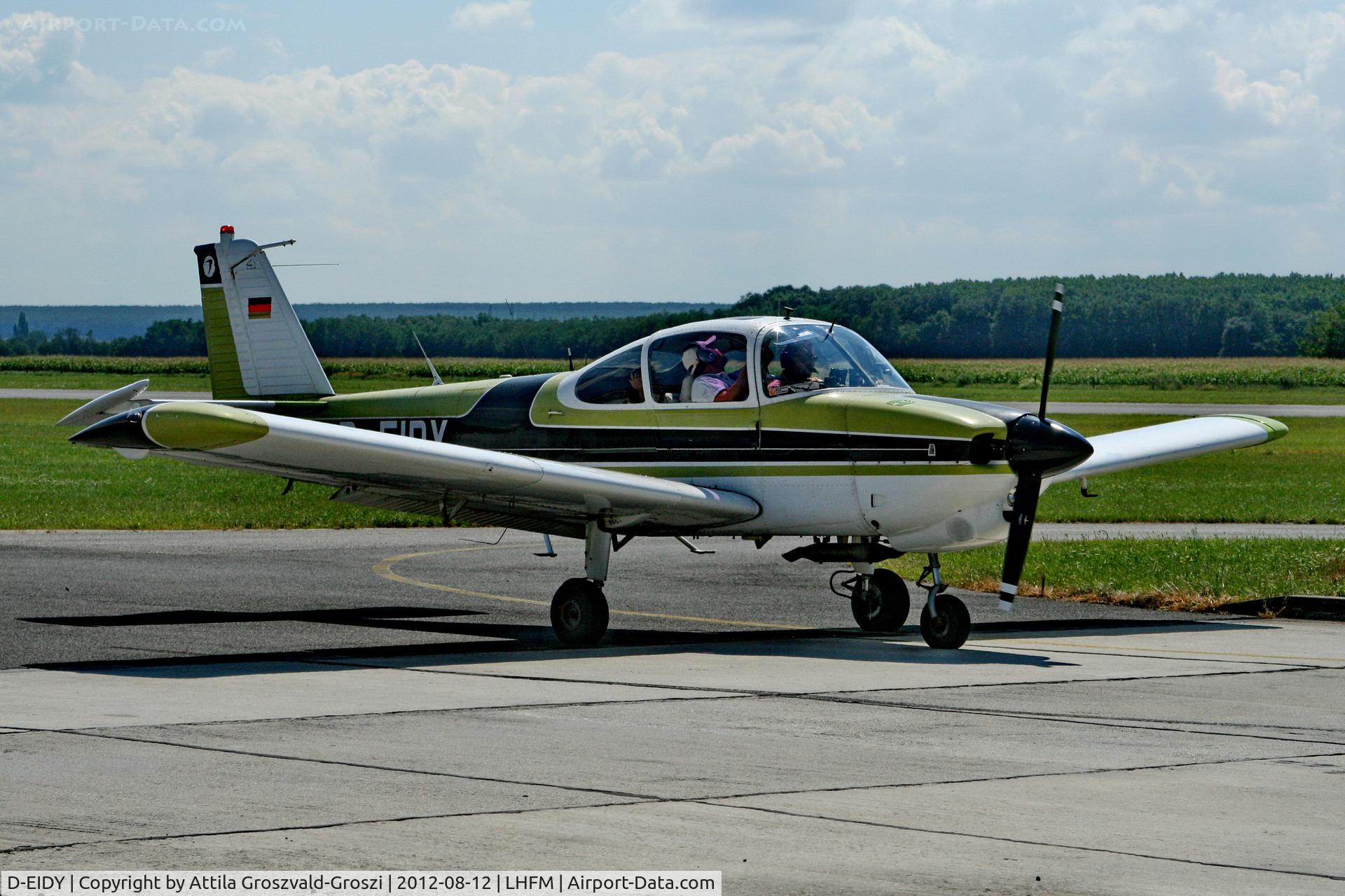 D-EIDY, 1975 Fuji FA-200-180AO Aero Subaru C/N 275, Meidl Airport Fertöszentmiklos - Hungary