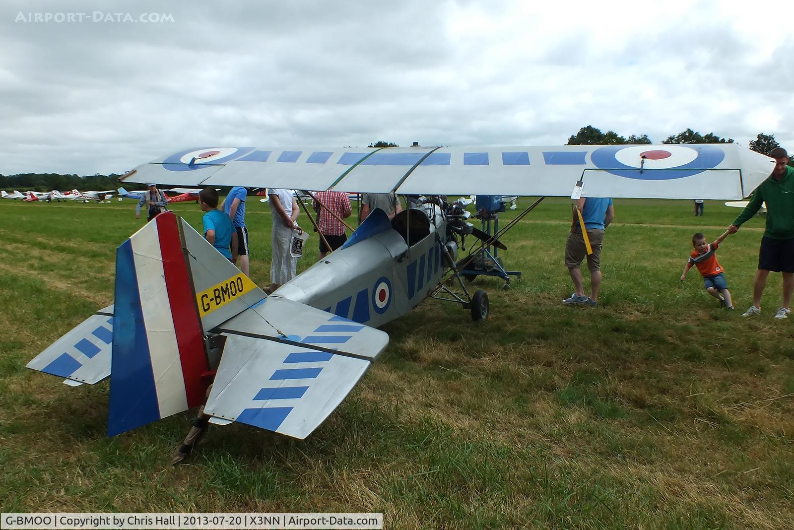 G-BMOO, 1988 Clutton-Tabenor Fred Series 2 C/N PFA 029-10770, at the Stoke Golding stakeout 2013